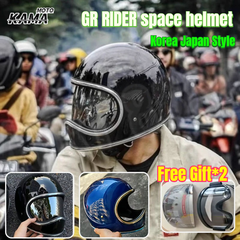 Motorcycle Gear Japan - خوذة دراجة نارية بتصميم كوري ياباني،