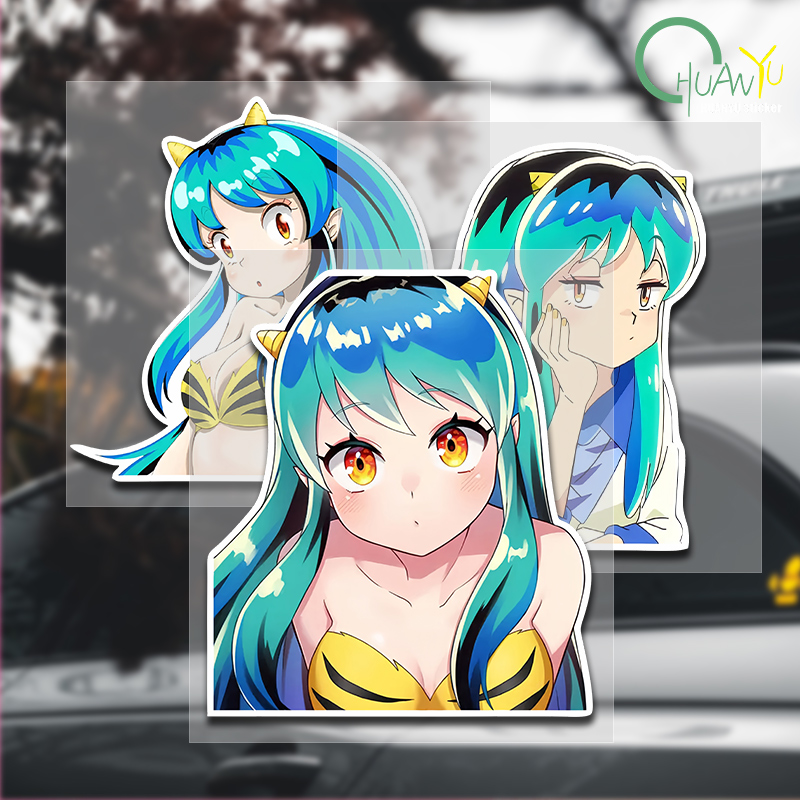 Motorcycle Gear Japan - JDM-Vinyl ملصق عاكس للماء ، فتاة