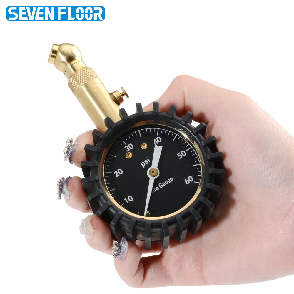 مقياس ضغط إطارات عالي الدقة 0- - مراجعة Tyre Pressure Gauge وسعره