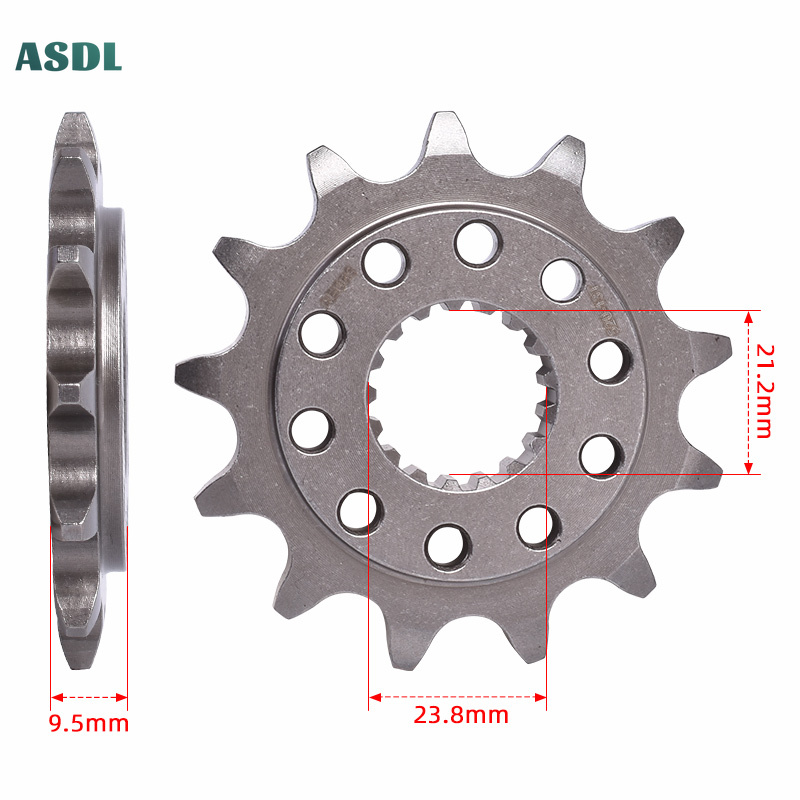 520 سلسلة 13T 40T لهوندا CRM25 - مراجعة Motorcycle Gear Japan وسعره