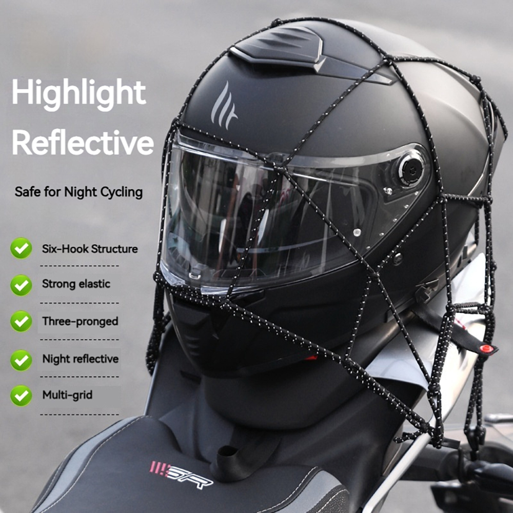 6 السنانير الأمتعة صافي التروس - مراجعة Motorcycle Gear Brands وسعره