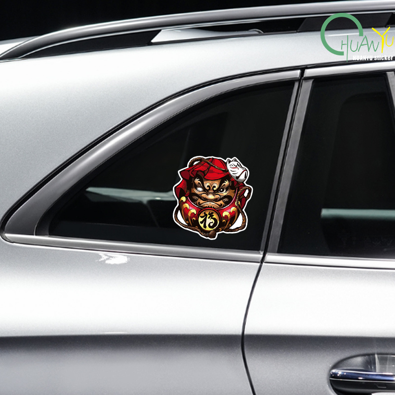 عاكس اليابان Daruma JDM ملصقات - مراجعة Motorcycle Gear Japan وسعره