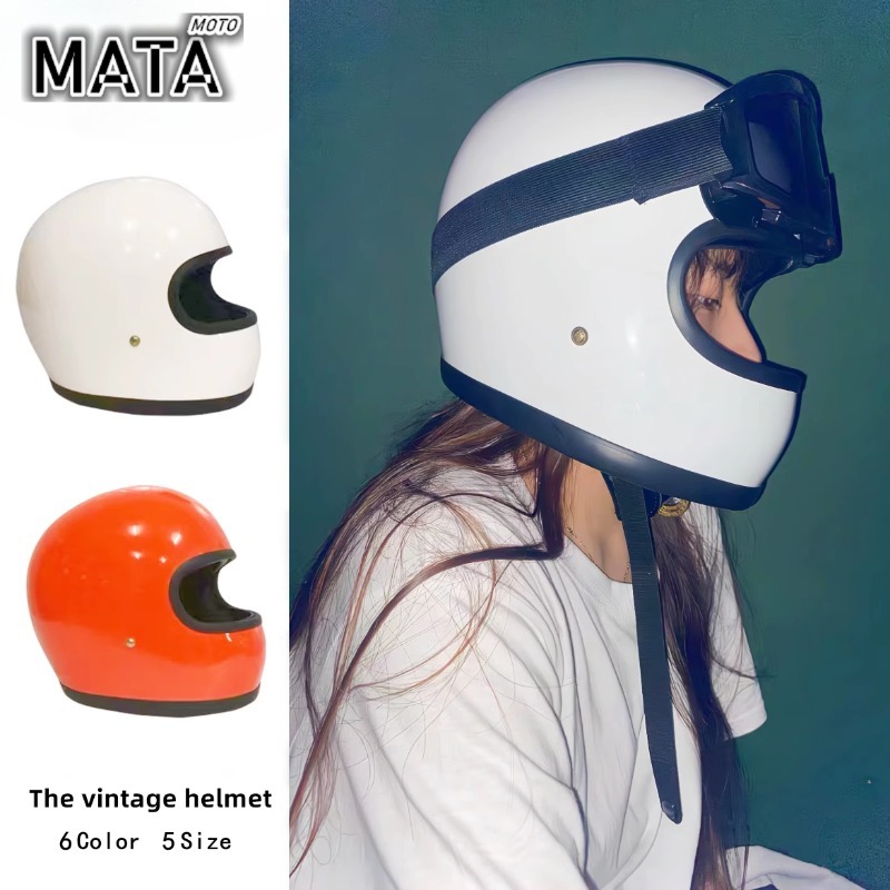 خوذة دراجة نارية كلاسيكية اليا - مراجعة Motorcycle Gear Japan وسعره