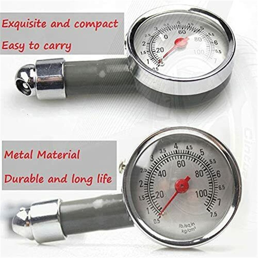مقياس ضغط الإطارات للاتصال اله - مراجعة Tyre Pressure Gauge وسعره