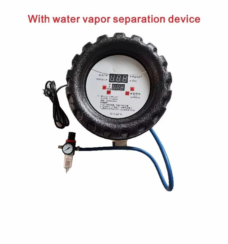 جهاز نفخ إطارات معدني أوتوماتي - مراجعة Tyre Pressure Gauge وسعره